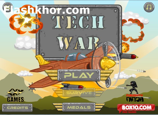 بازی آنلاین هواپیمایی جنگ تاکتیکی - اکشن فلش