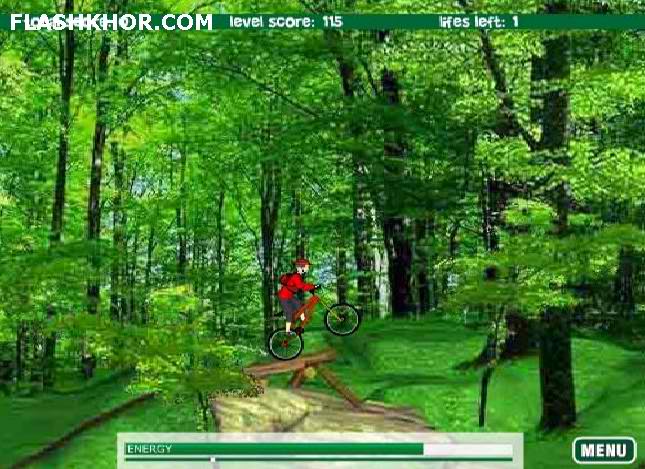بازی آنلاین موتور سواری در کوهستان - ورزشی فلش