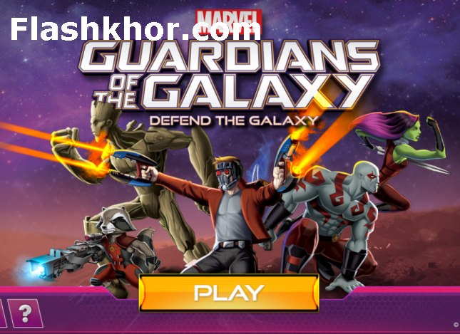 بازی نگهبانان کهکشان guardians of the galaxy کامپیوتر اندروید آنلاین