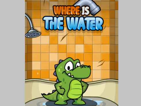 بازی آب من کجاست تمساح و آب برسان کامپیوتر