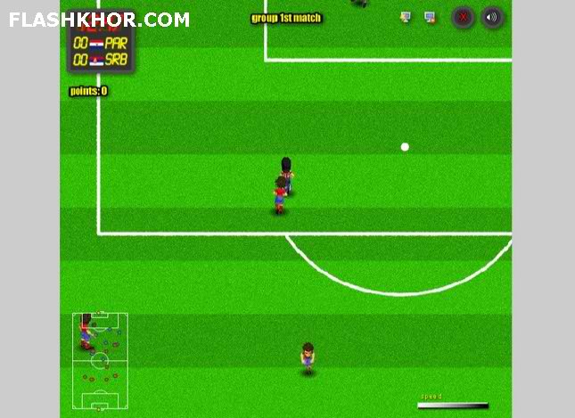 بازی آنلاین فوتبال جام جهانی 2010 نسخه سه فلش