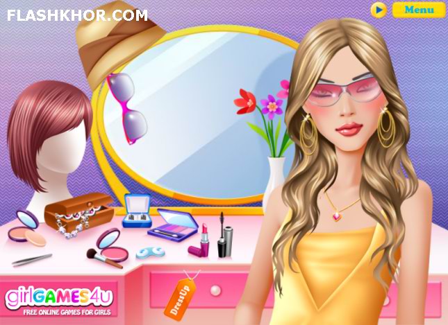 بازی آنلاین آرایشگری ملکه فروشگاه - دخترانه فلش
