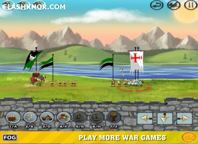 بازی آنلاین استراتژیک جنگ فیل ها 2 - جنگی فلش