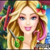 بازی آرایشگری باربی کریسمس و مدل لباس باربی - دخترانه