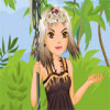 بازی ست لباس ملکه زیبای جنگل - دخترانه