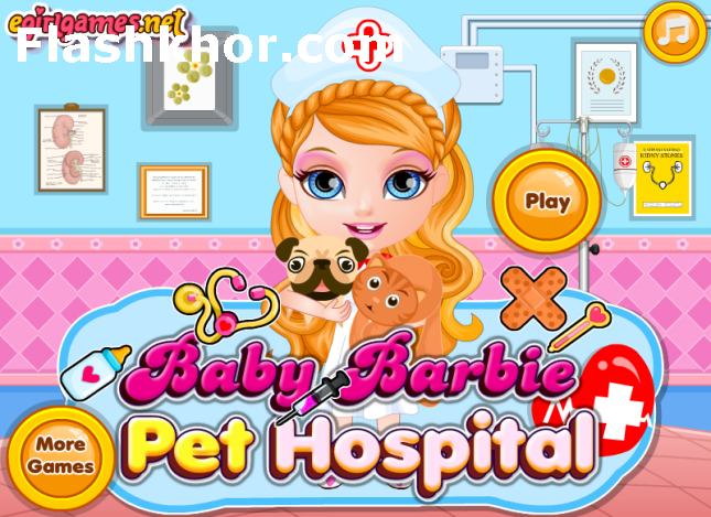 barbi spiele kostenlos baby haustier krankenhaus spielen 101