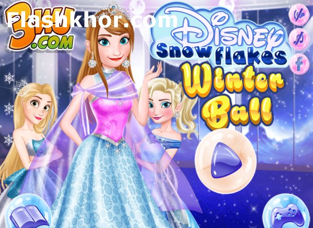 Disney schneeflocken winter ball