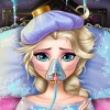 بازی آنلاین دکتری درمان آنفلوآنزای السا فروزن - پزشکی دخترانه