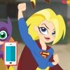 DC Superheld Mädchen Essen Kampf