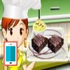 بازی آنلاین آشپزی کیک شکلاتی برونی - دخترانه