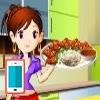 بازی آنلاین آشپزی خوراک گوشت و سبزی - دخترانه