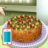 بازی آنلاین شیرینی پزی کیک میوه - دخترانه